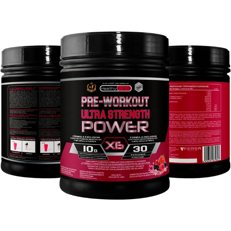 PREWORKOUT FRUTOS ROJOS