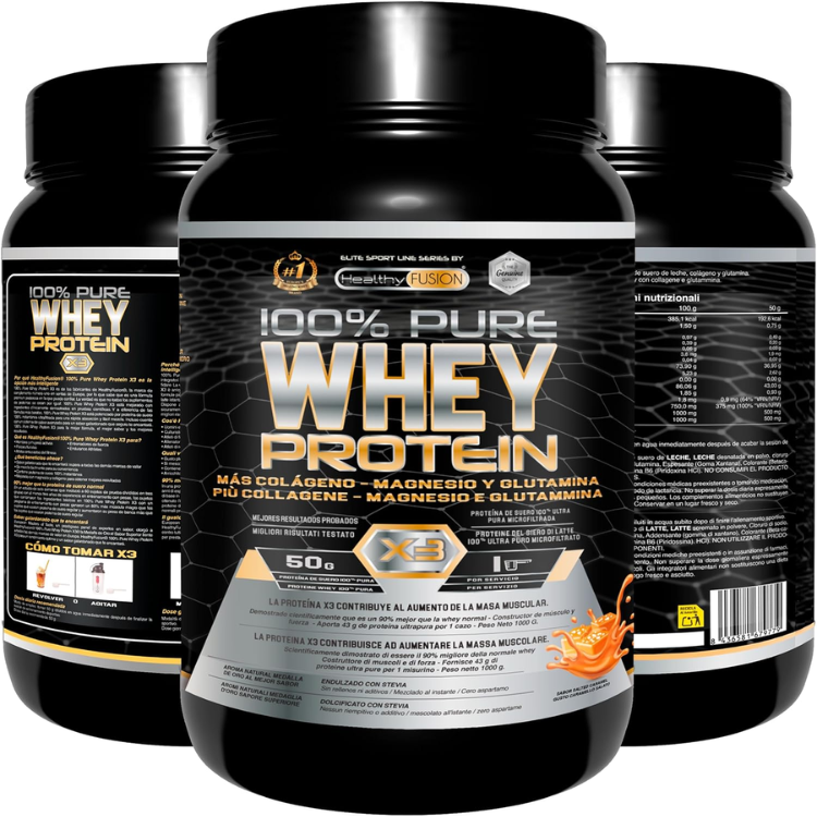 WHEY PROTEIN SALTED CARAMEL