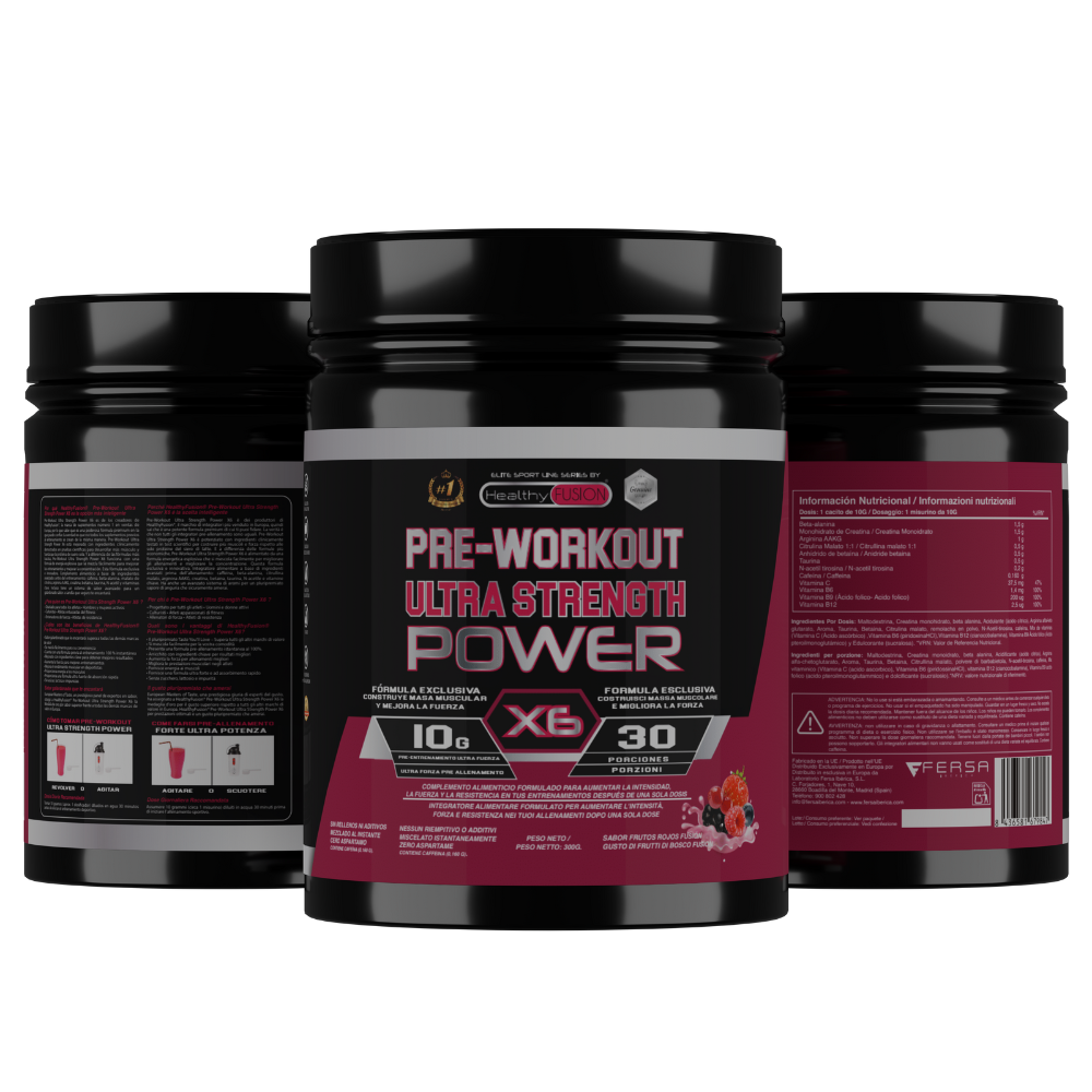 PREWORKOUT FRUTOS ROJOS - Ferco Nutrition