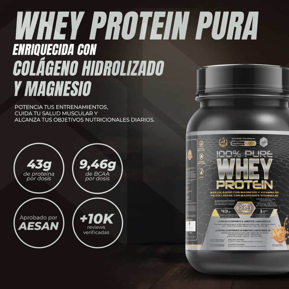 WHEY PROTEIN SALTED CARAMEL - Ferco Nutrition