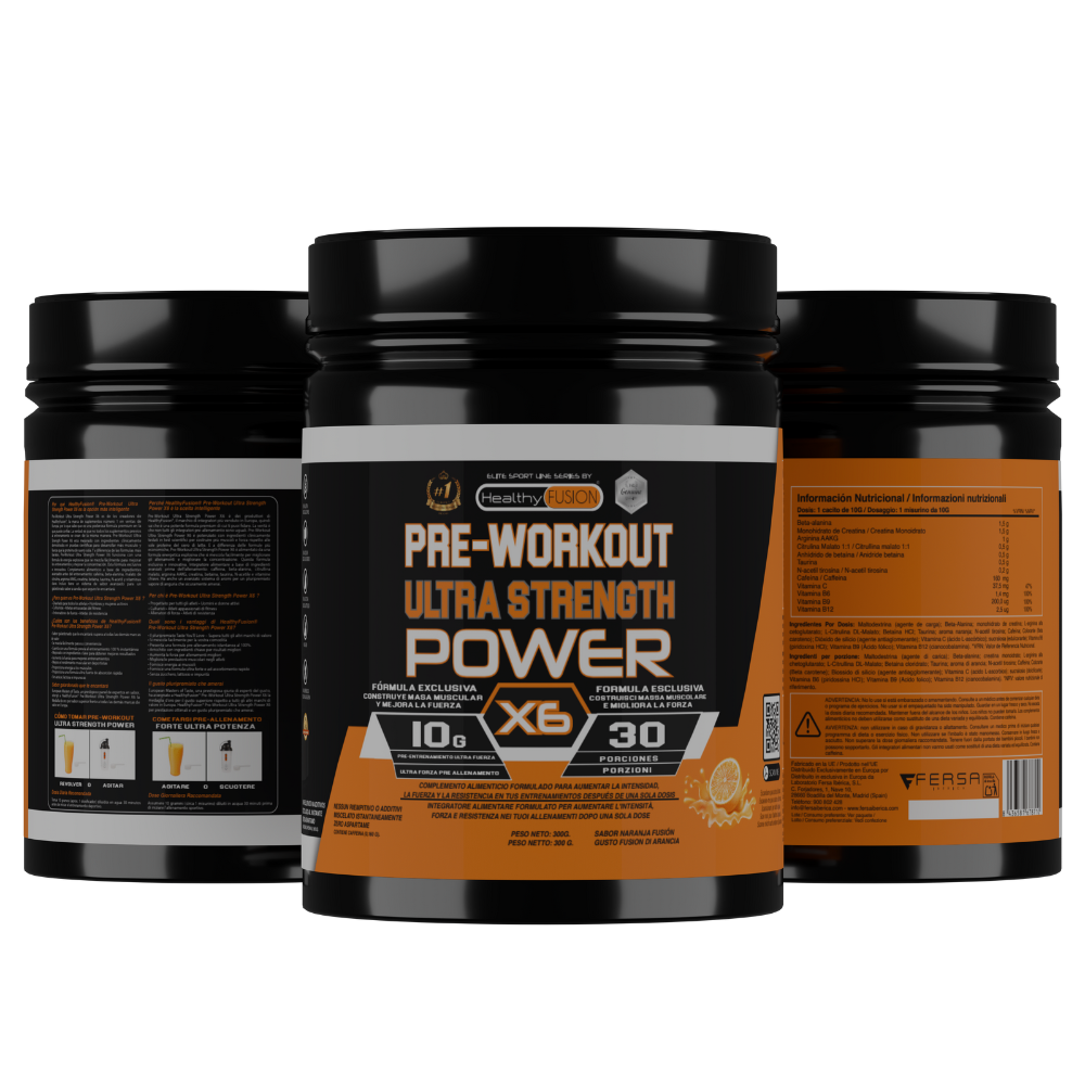 PREWORKOUT NARANJA - Ferco Nutrition