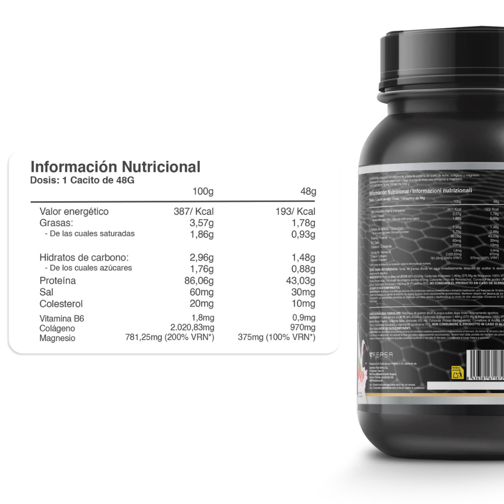 WHEY PROTEIN FRESA - Ferco Nutrition