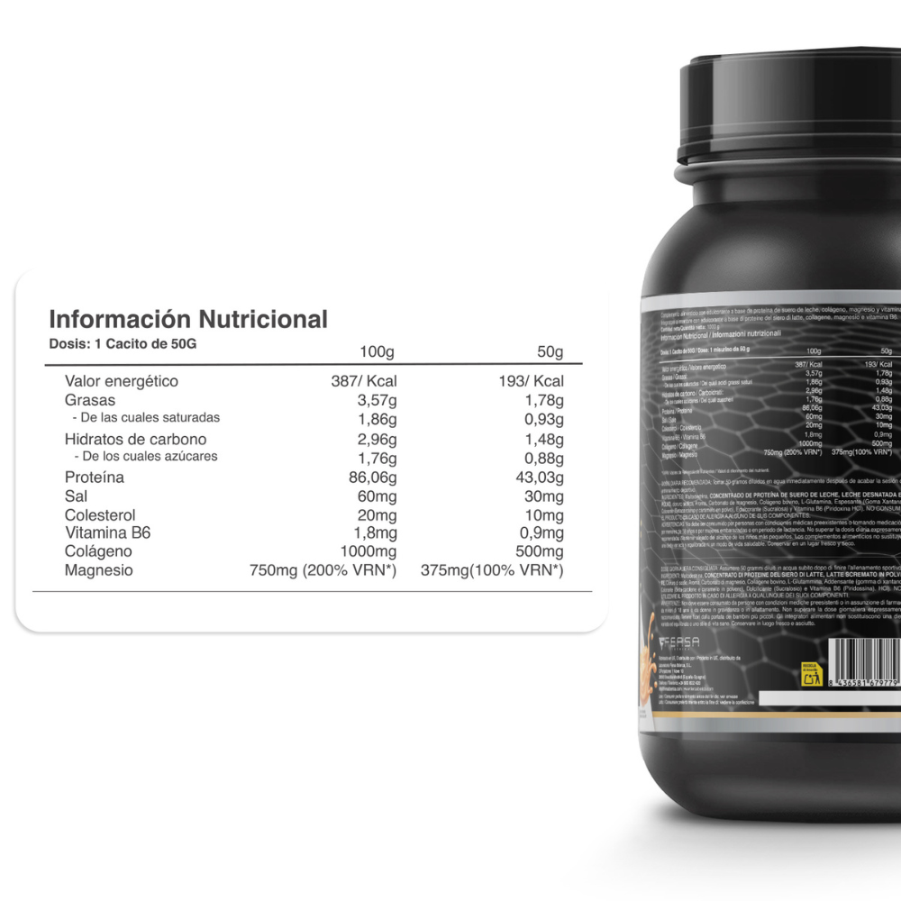 WHEY PROTEIN SALTED CARAMEL - Ferco Nutrition